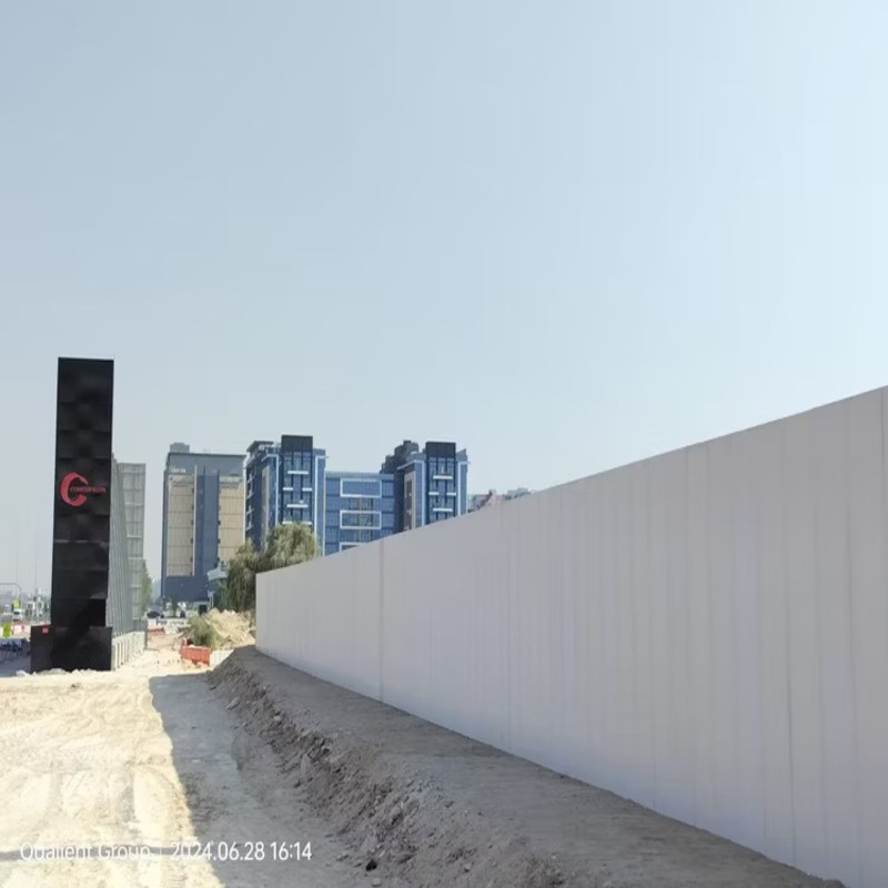 Construction Hoarding and PVC Fence UAE